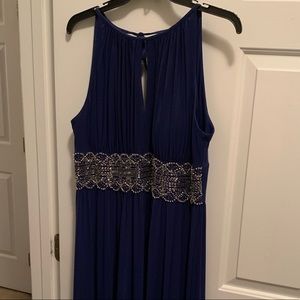 RM Richards empire waist floor length dress/gown
